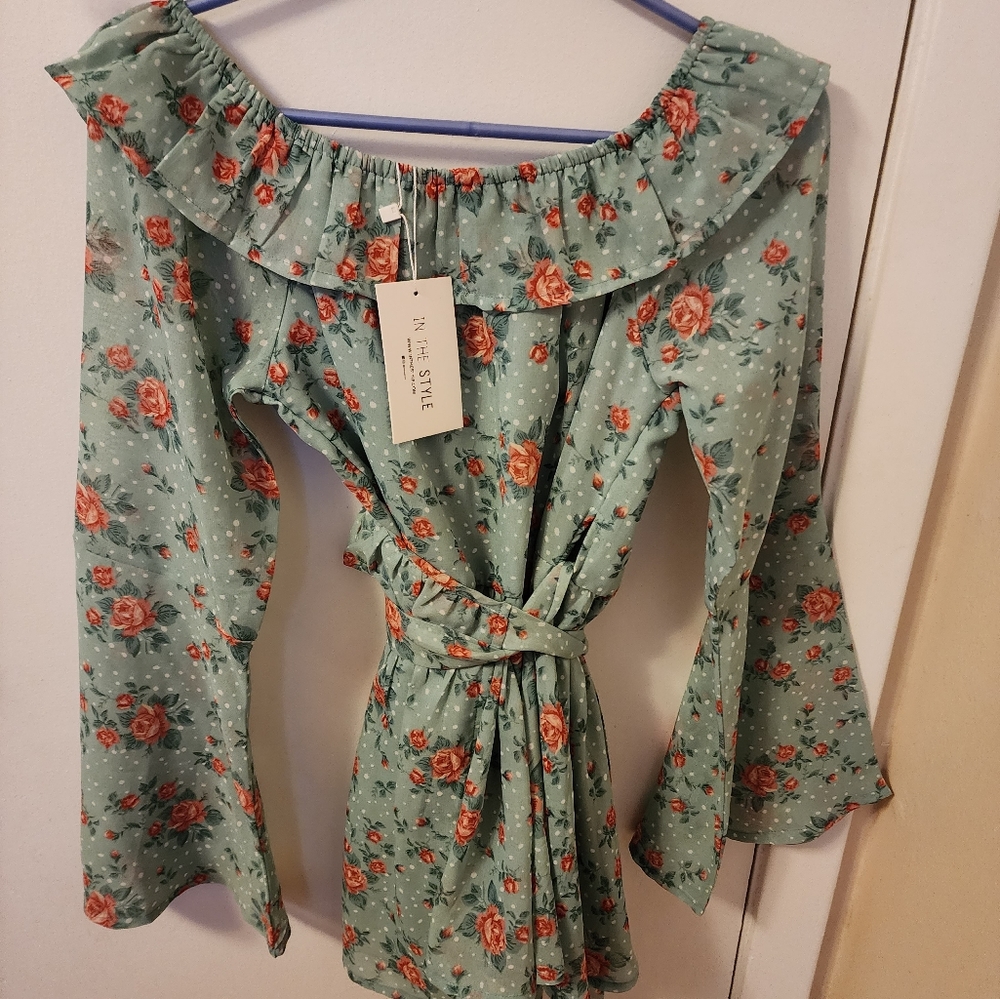 Wrap blouse - Picture 2 of 4